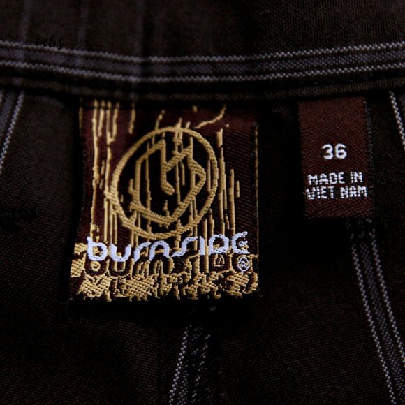 Bundle of 2 Burnside Men's Cotton Blend Plaid Shorts - Picture 14 of 14